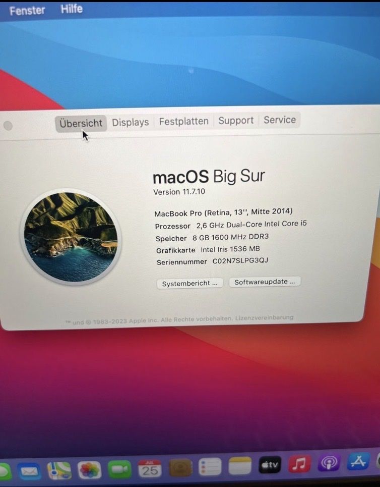 Apple Notebook: MacBook Pro Zu verkaufen – Usato da Adliswil venduto da Leg_Noev 3