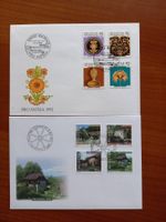 FDC 1er jour Pro Patria 1992 et 2002