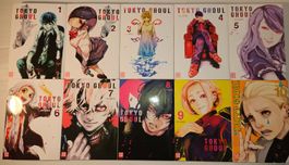 Tokyo Ghoul 1 bis 10 von Sui Ishida Deutsch Manga