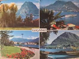 Ansichtskarte Lugano 1969