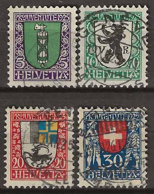 Tutti i francobolli: PJ025 - Pro Juventute 1925 obl. – Usato da Trélex venduto da Phil_Albert