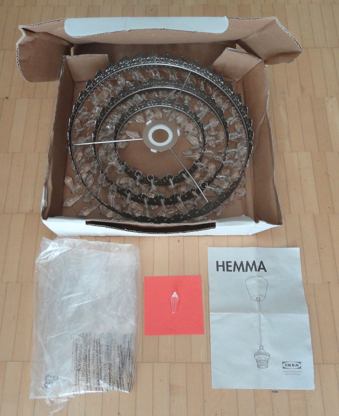 Ikea Kronleuchter & Deckenlampen: IKEA Kronleuchter Rimfrost D = 30cm – Gebraucht aus zürich von parts5060 3
