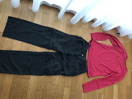 Mammut 2-in-1 Outdoor Wandern Hose&Shortz und Mammut Shirts