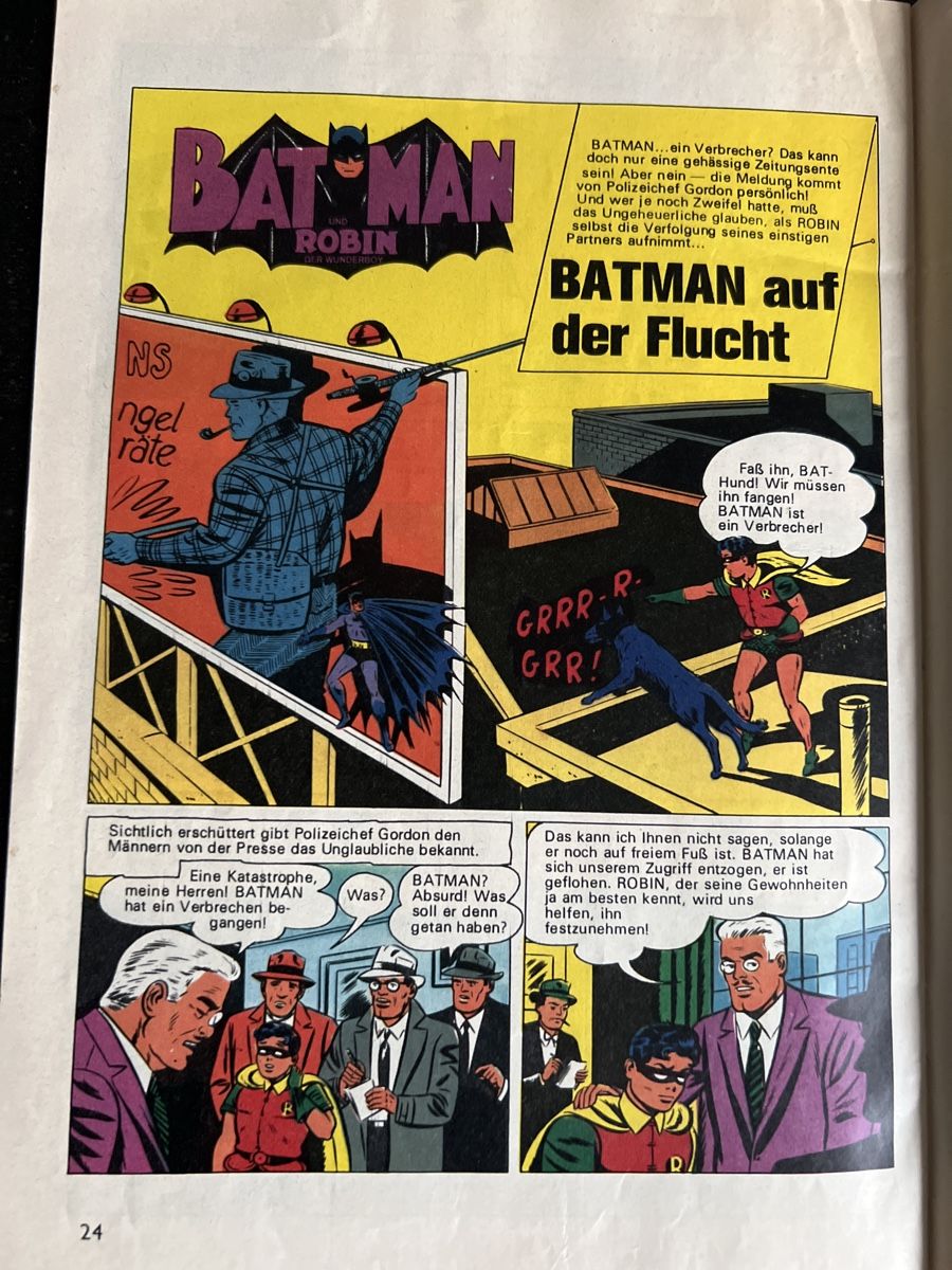 BD: Bstman MV Comix, Heft 8, 1969, Asterix Batman + Robin Kult – D'occasion à Gysenstein par Comic_sammler 2