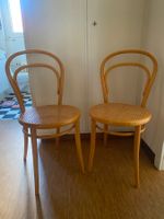 Vintage Stühle mit Geflecht