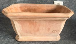 2 grandes jardinières en terre cuite - POTERIE GOICOECHEA