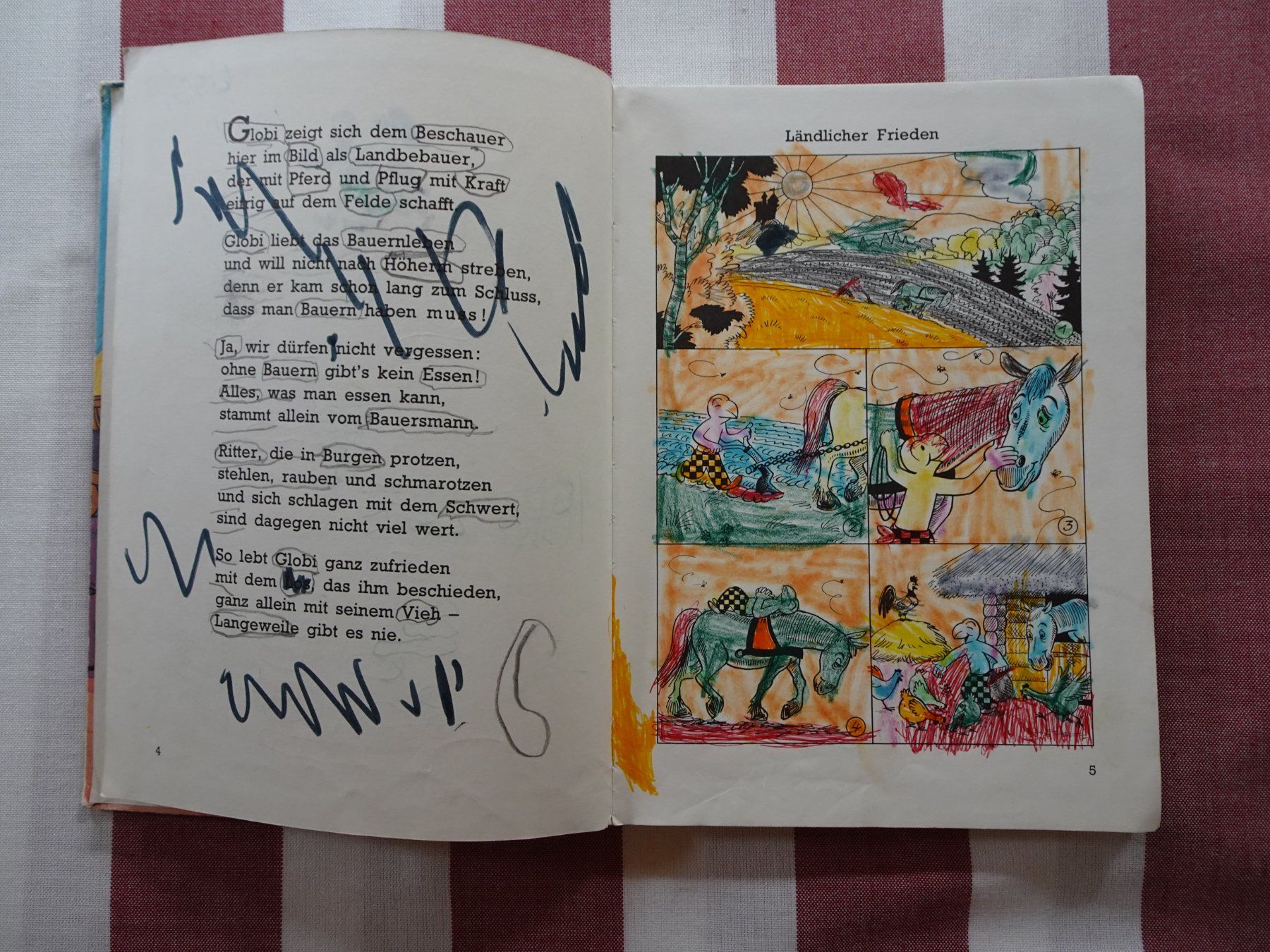 Fumetti: Wie Globi Ritter wurde - Leseexemplar / Malbuch - G504 – Usato da Küssnacht am Rigi venduto da Globi-Love 2