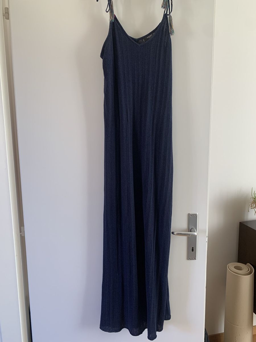 Mango Vestiti: Robe bleu paillettes Mango – Usato da Prangins venduto da val_2c72