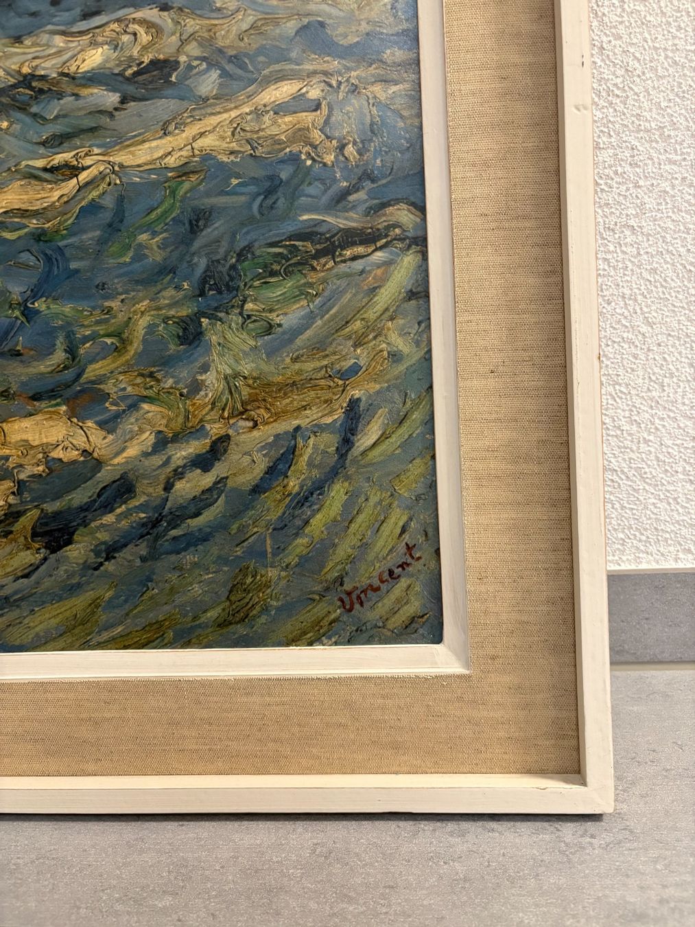 Tableaux: 74.5x62.5/ Van Gogh / Kunstdruck Segelboote Bilderrahmen – D'occasion à Ottenbach par TimelessEmotions. 6