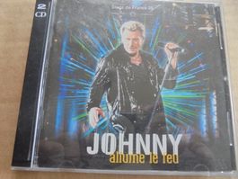 Johnny Hallyday " Johnny allume le feu " 2 x CD Europe 1998