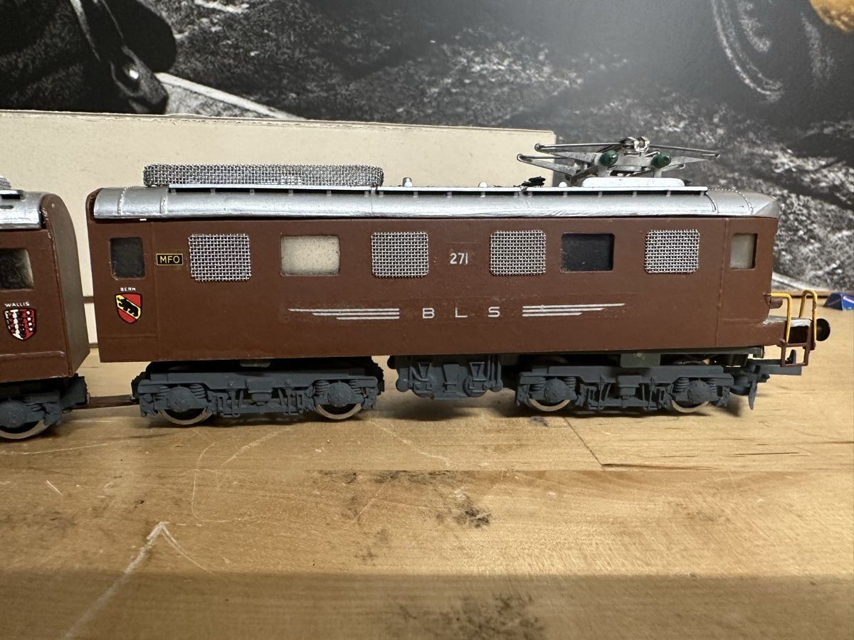 Modelleisenbahnen: Modelleisenbahn LoK BLS 271 – Defekt aus Ebikon von Gaenggeliwaar 2