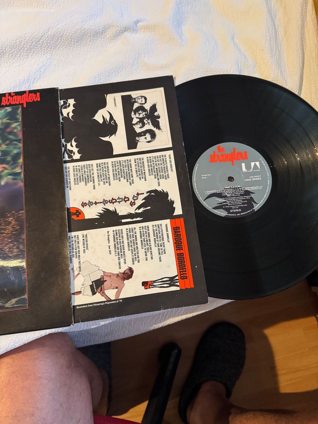 Dischi in vinile: THE STRANGLERS--THE RAVEN – Usato da Delémont venduto da pinguino6 1