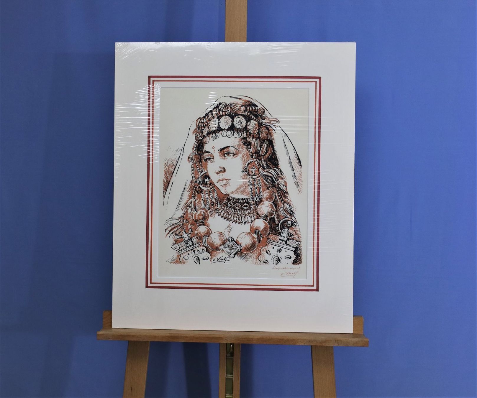 Grafica & Litografie: Vales Edmond 1918-2001, Serigraphie, handsigniert – Usato da Zug venduto da Kunst-Fundgrube 6