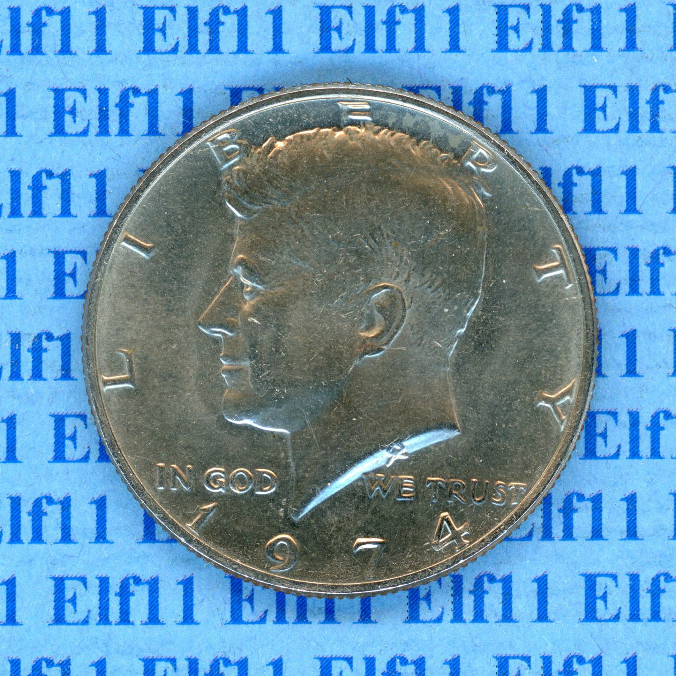 Alle Münzen: USD___0.50 1974 -stgl 1/2 Dollar – Neu (gemäss Beschreibung) aus Widnau von Elf11