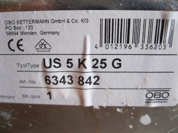 Sonstiges Elektromaterial: Bettermann Deckenstützen 140x75 250 mm – Neu und originalverpackt aus Boll von Huweli 1
