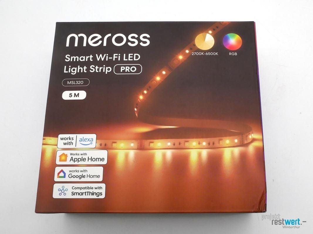 Guirlandes lumineuses: MEROSS smart Wi-Fi LED light strip pro – Neuf (Voir description) à Winterthur par Restwert_Winterthur 6