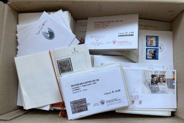 Tutti i francobolli: Liechtenstein Briefmarkensammlung ca. 19 kg – Usato da Buchs SG venduto da LogistikBuchs 2