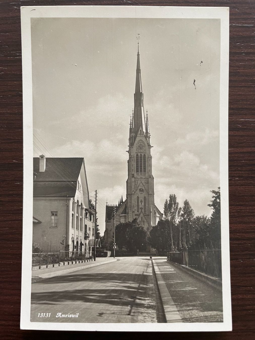 Cartoline postali: AMRISWIL Kirche, 3 Ansichtskarten, 1906-1932 – Usato da Wald ZH venduto da TLILEF 3