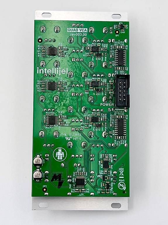 Strumenti musicali: Intellijel Quad VCA - Eurorack Module – Usato da Uster venduto da imola99 2