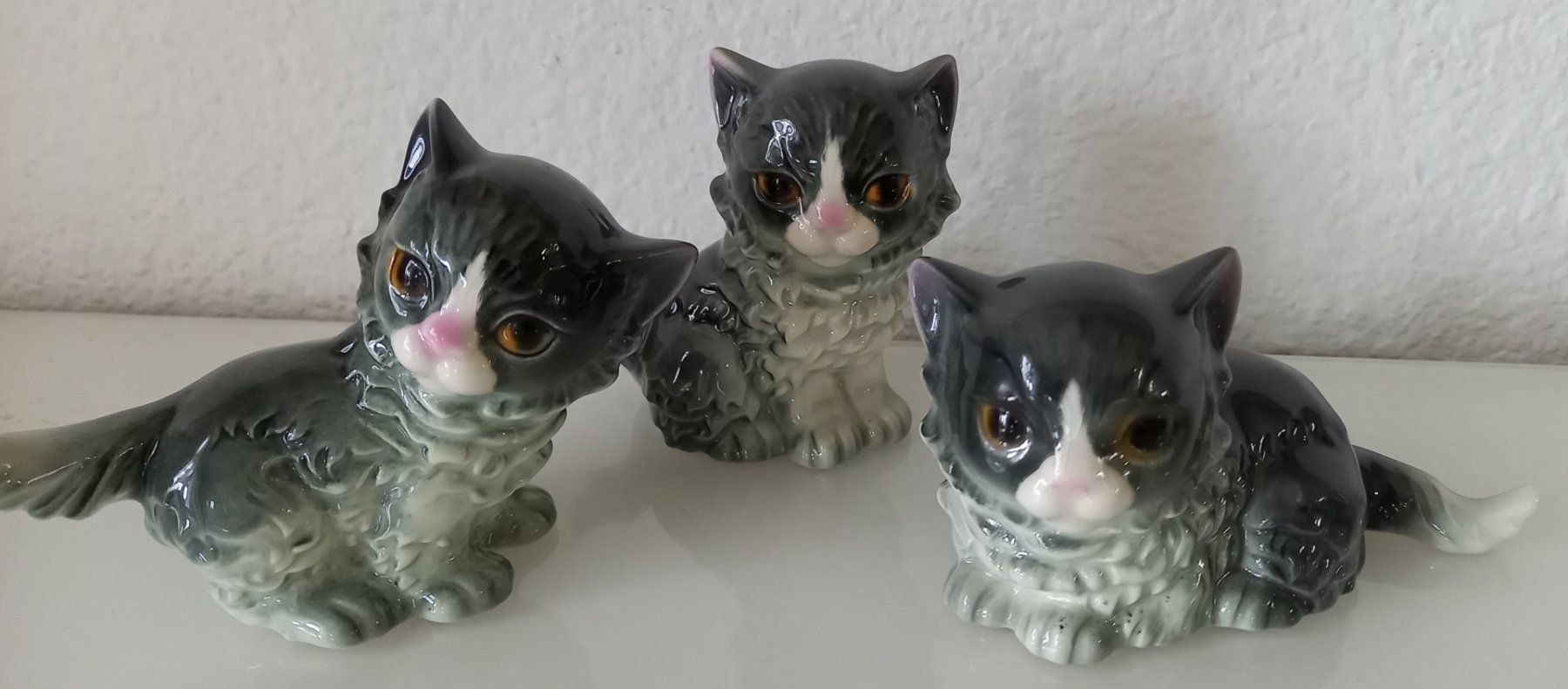 Hummel Statuette: Wunderschönes Katzen-Trio von Göbel – Usato da Wallisellen venduto da prada008