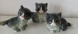 Wunderschönes Katzen-Trio von Göbel