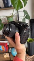 Lumix GH5 camera with 25mm Lens, 3 Batteries and Charger