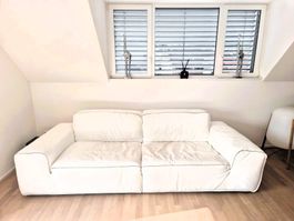 Designer Echtledersofa Weiss | Chateau d’Ax (Italien) | Top