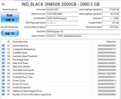 SSD NVMe WDBlack SN850X 2TB