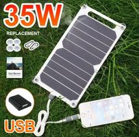 Handyladegerät Solarpanel - Ideal für Camping & Outdoor!