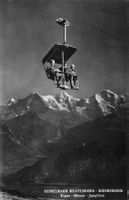 Sesselbahn beatenberg Niederhorn eiger mönch Jungfrau