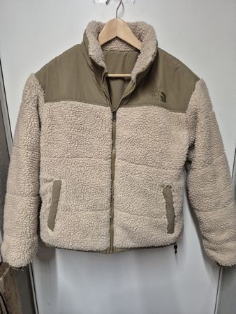 The North Face Nuptse Wende- Daunenjacke Sherpa Teddy Gr.M