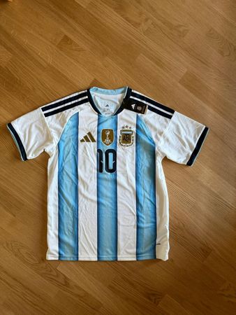 Argentina 2026 World Cup Messi Home Jersey with WC Patch