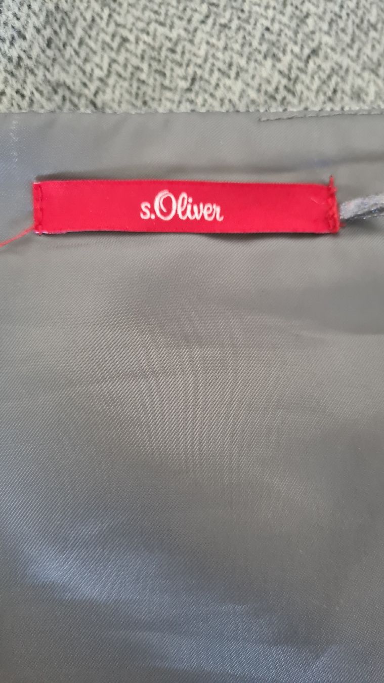 S.Oliver Gonne: S.Oliver Rock, Jupe, grau, Gr.S/ 36, – Nuovo (secondo la descrizione) da KRIENS venduto da Franzy_Blond10 3