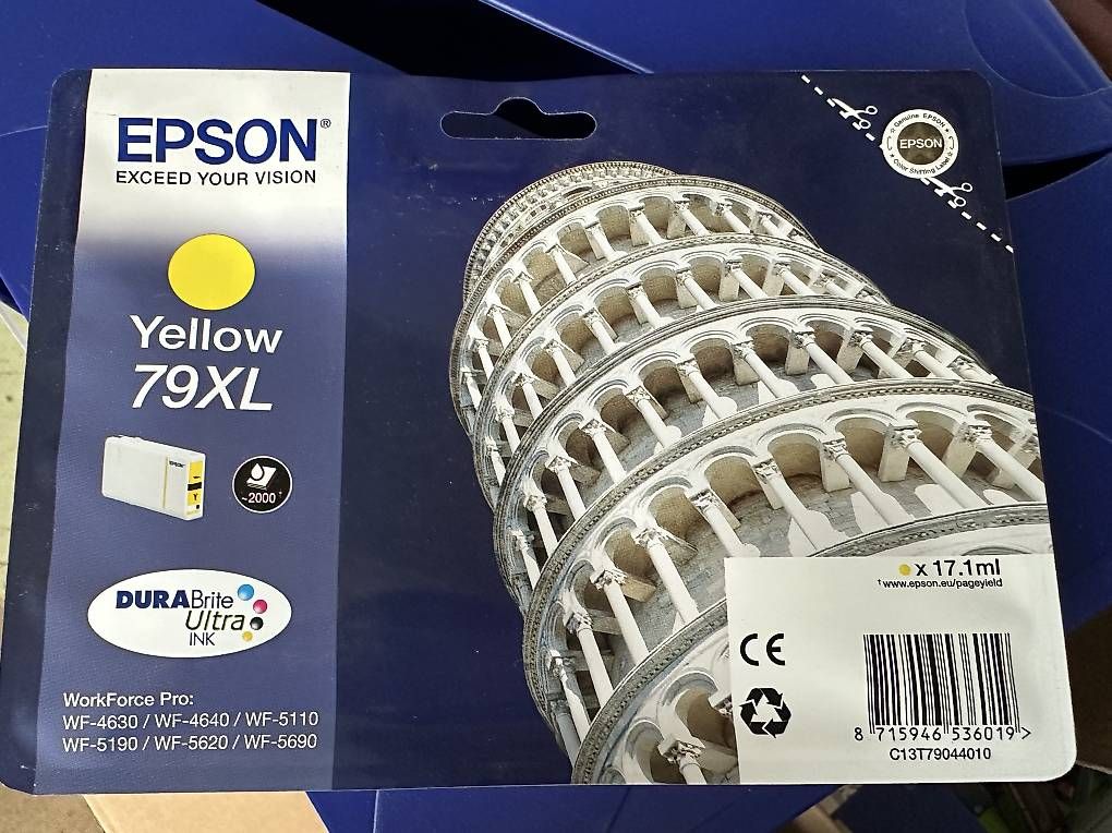 Epson Cartucce per stampanti & toner: neue Tintenpatrone 79XL Yellow – Nuovo e nell'imballaggio originale da Necker venduto da liq24 4