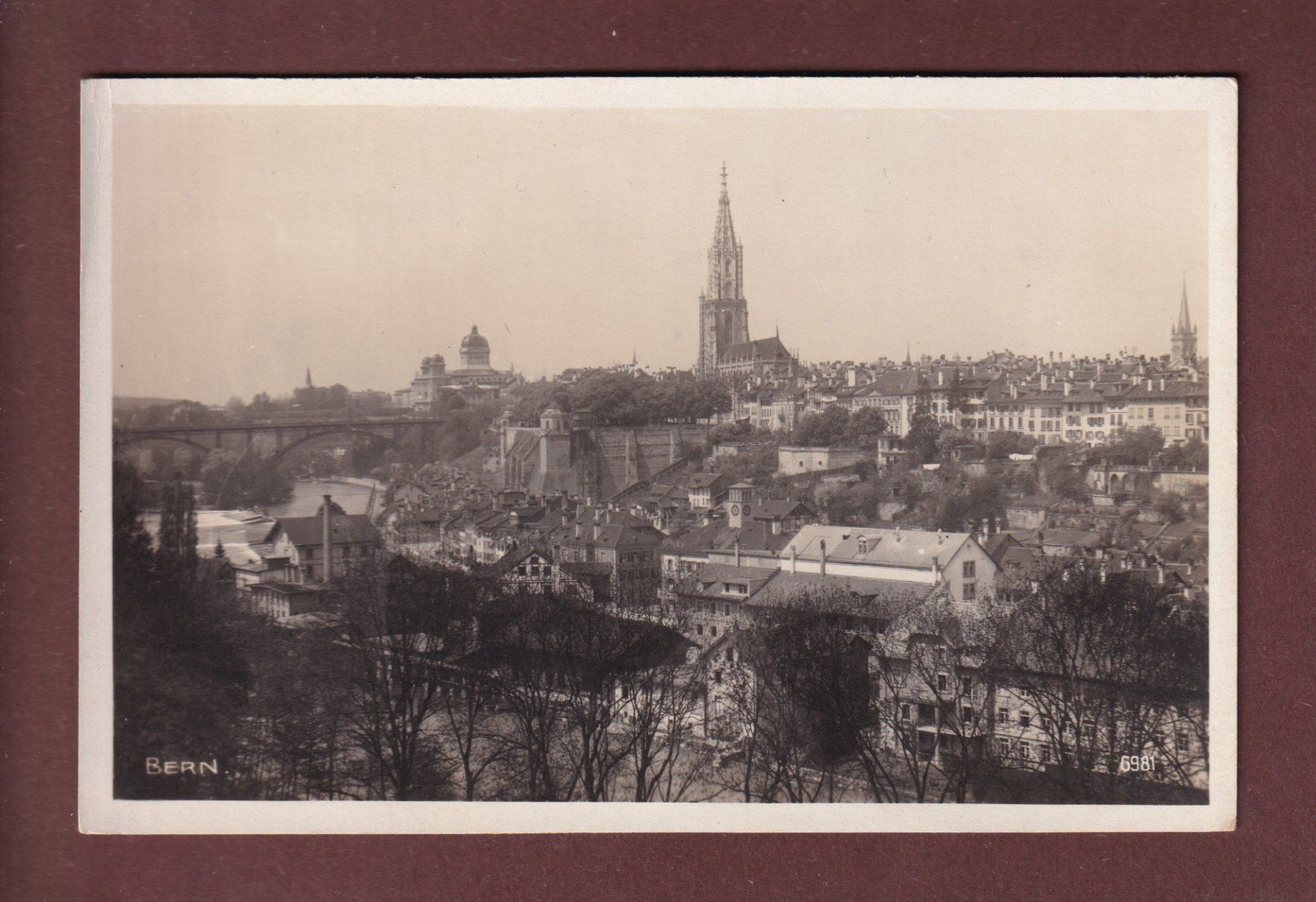 Cartoline postali: BERN - Teilansicht – Usato da Pully venduto da nicecards-shop