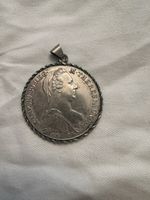 Silbermünze Maria Theresia Anhänger 