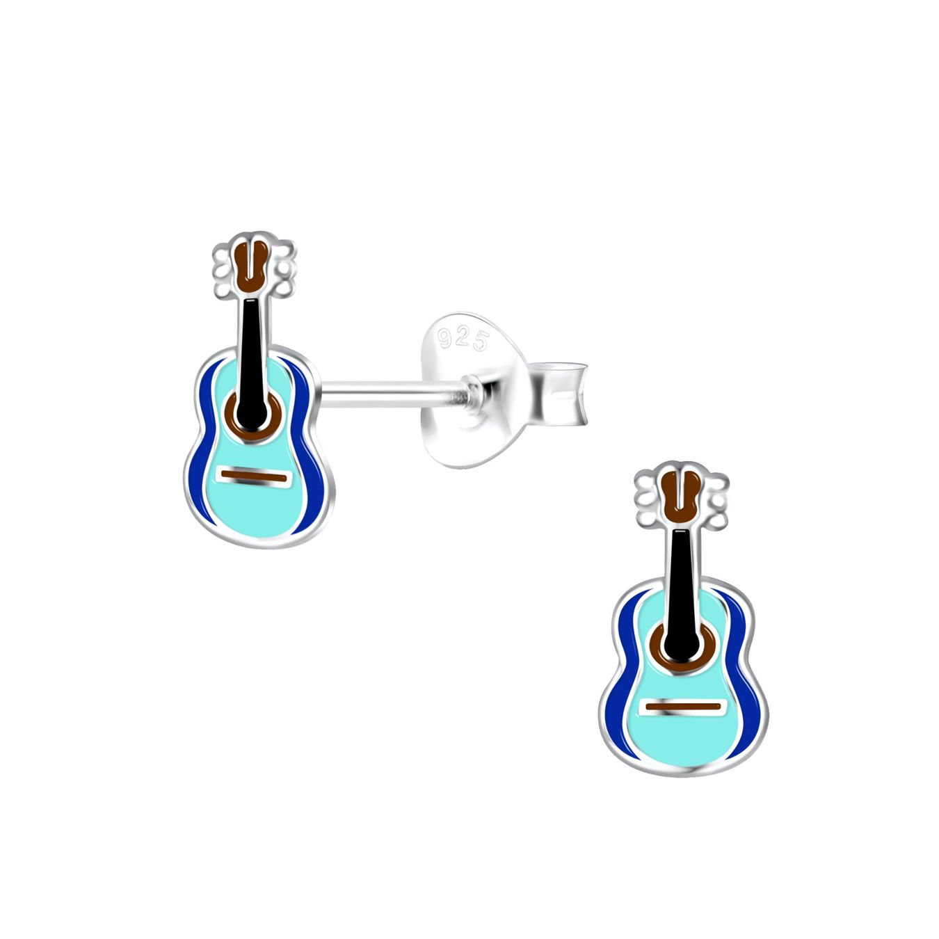 Orecchini pendenti & Orecchini a lobo: Kinder Ohrringe GITARRE Sterling Silber – Nuovo e nell'imballaggio originale da Stallikon venduto da Bergli18 3