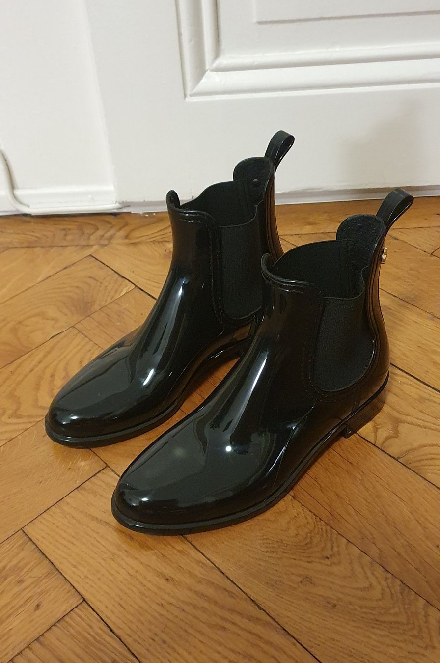 Damenschuhe: Boots de pluie Comfy Lemon Jelly taille 37 – Gebraucht aus Lausanne von Xenita 1