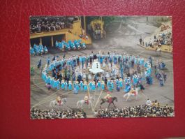Fete des Vignerons Vevey 1977 Trachten Reiter Schneemann