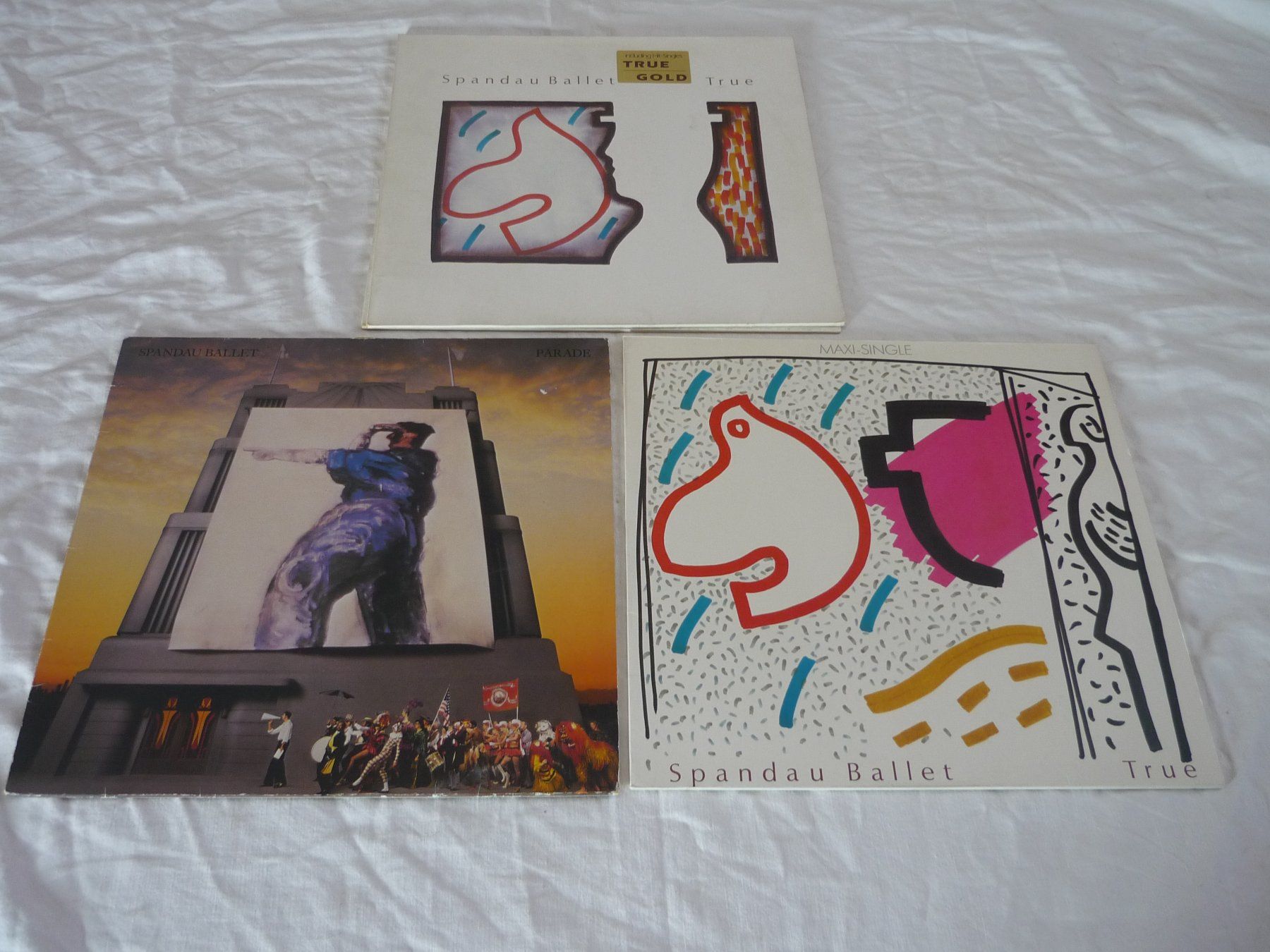 Schallplatten: 3x Vinyl - Spandau Ballet - 80s Pop – Gebraucht aus Beringen von Flatretriever
