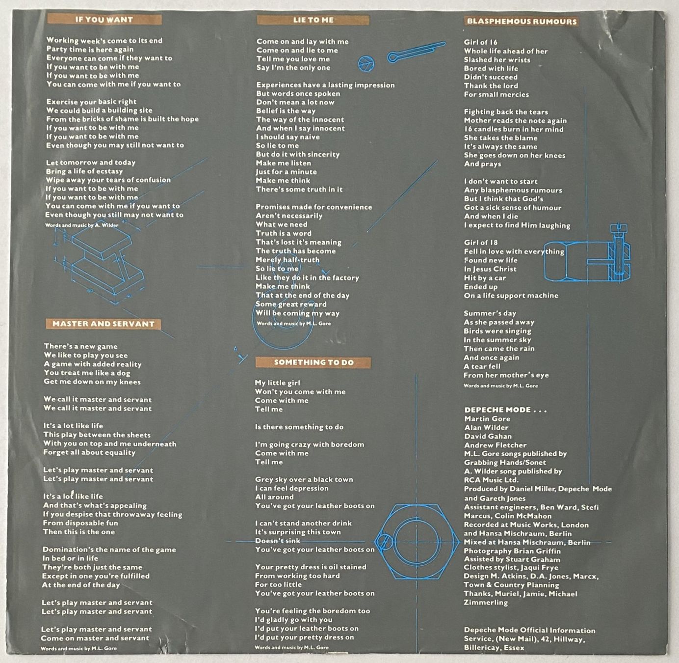 Dischi in vinile: Depeche Mode, Some Great Reward – Usato da Flums venduto da Empe1 2