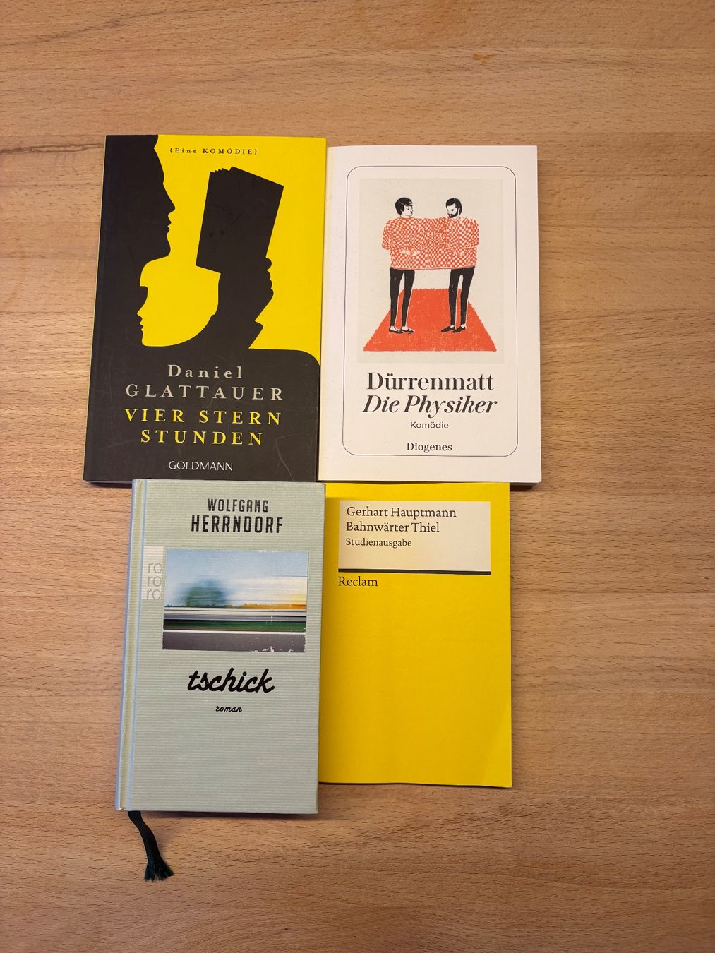 Libri: vier Romane und Komödien – Nuovo (secondo la descrizione) da valbella venduto da Rinchen64 1