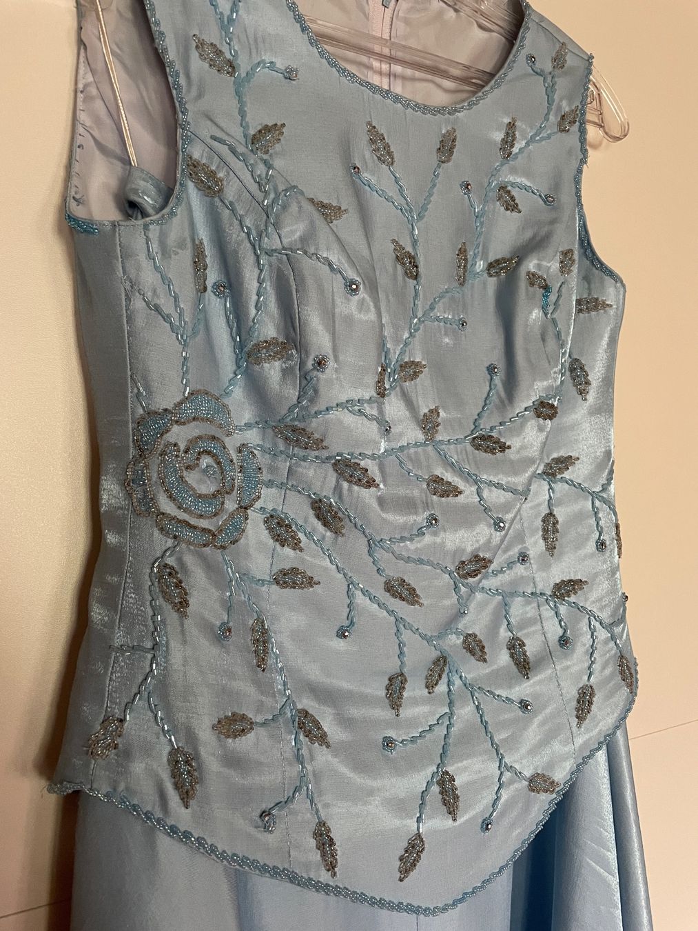 Vestiti: Abendkleid hellblau – Usato da Schafhausen i. E. venduto da Hublina 1