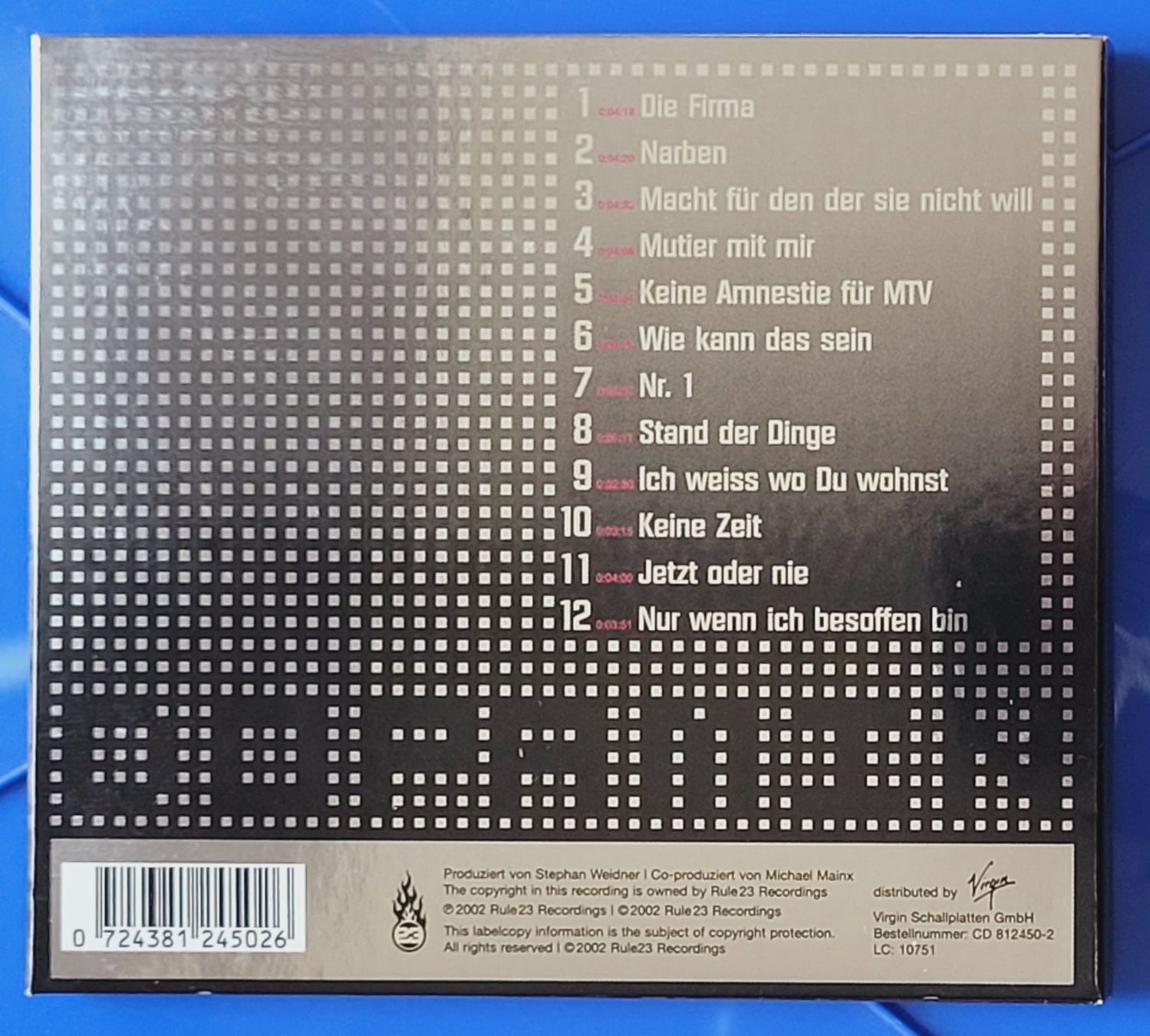 CD: CD: BÖHSE ONKELZ - Dopamin – Usato da Rotkreuz venduto da groeli69 1