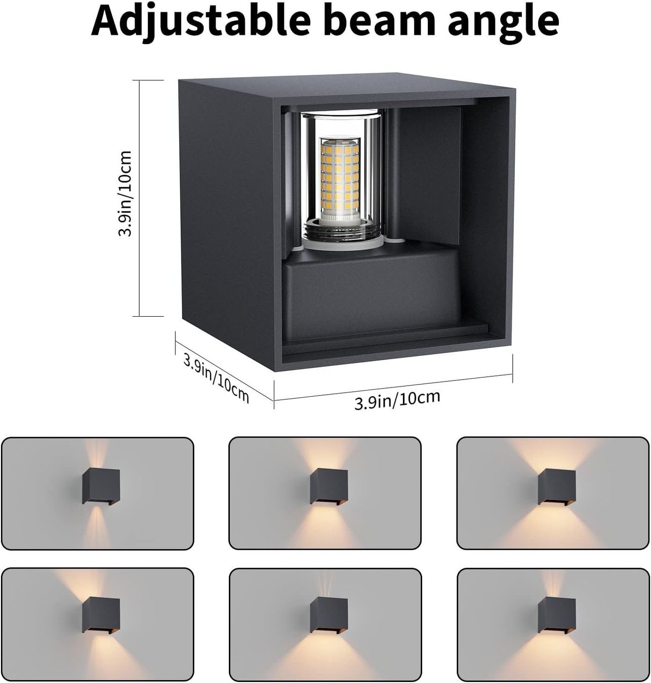 Lampade: Außenwandleuchte 2er Set G9 3000K Anthrazit Innen Außen – Nuovo e nell'imballaggio originale da Hallau venduto da Sale50OFF 2