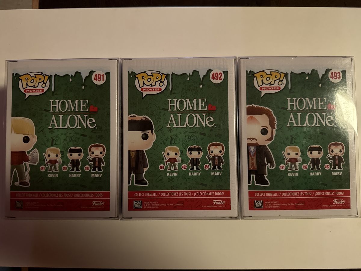 Funko Statuette: Funko Pop Home Alone - Kevin, Harry et Marv - Collection – Nuovo e nell'imballaggio originale da Chavornay venduto da brunodasilva87 1