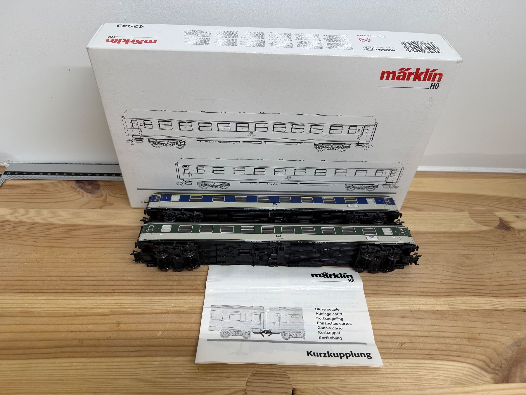 Märklin Modelleisenbahnen: Märklin 42943 Schnellzugwagen-Set – Gebraucht aus Büsserach von ModellbahnDepot 2
