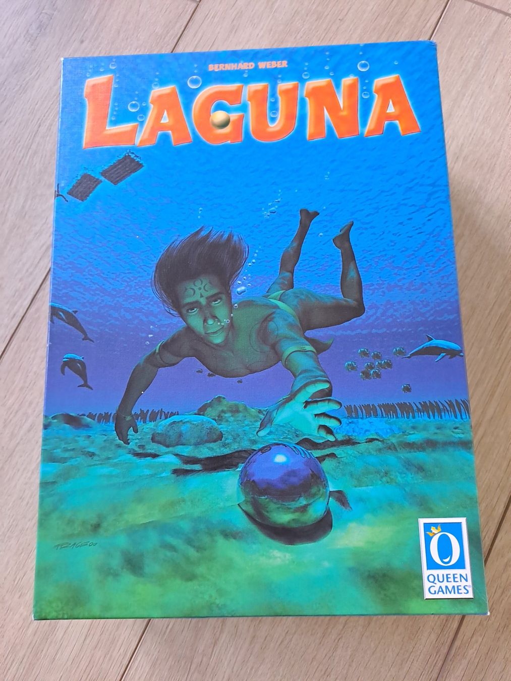 Spiele: Brettspiel Laguna Queen Games – Gebraucht aus Wädenswil von neonfarbig