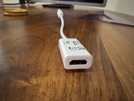 Intertronic Mini DisplayPort auf HDMI Adapter weiss