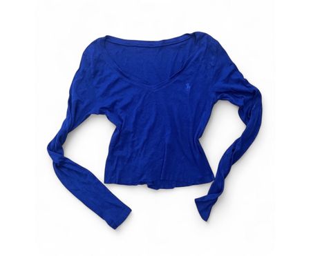 Polo Ralph Lauren Langarmshirt blau Grösse S